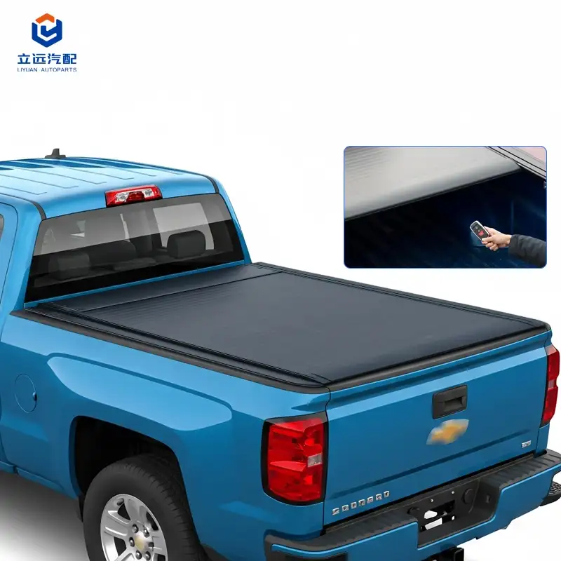 Chevrolet Dodge için Elektrikli Sert Alüminyum Geri Çekilebilir Tonneau Kapağı