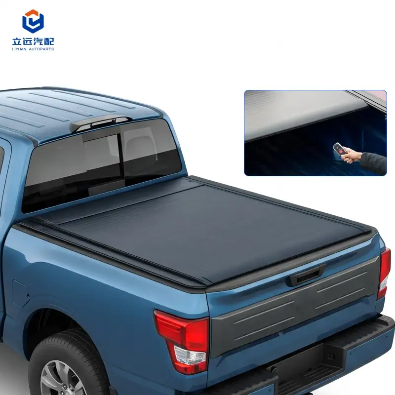 Nissan Mitsubishi için Elektrikli Sert Alüminyum Geri Çekilebilir Tonneau Kapağı