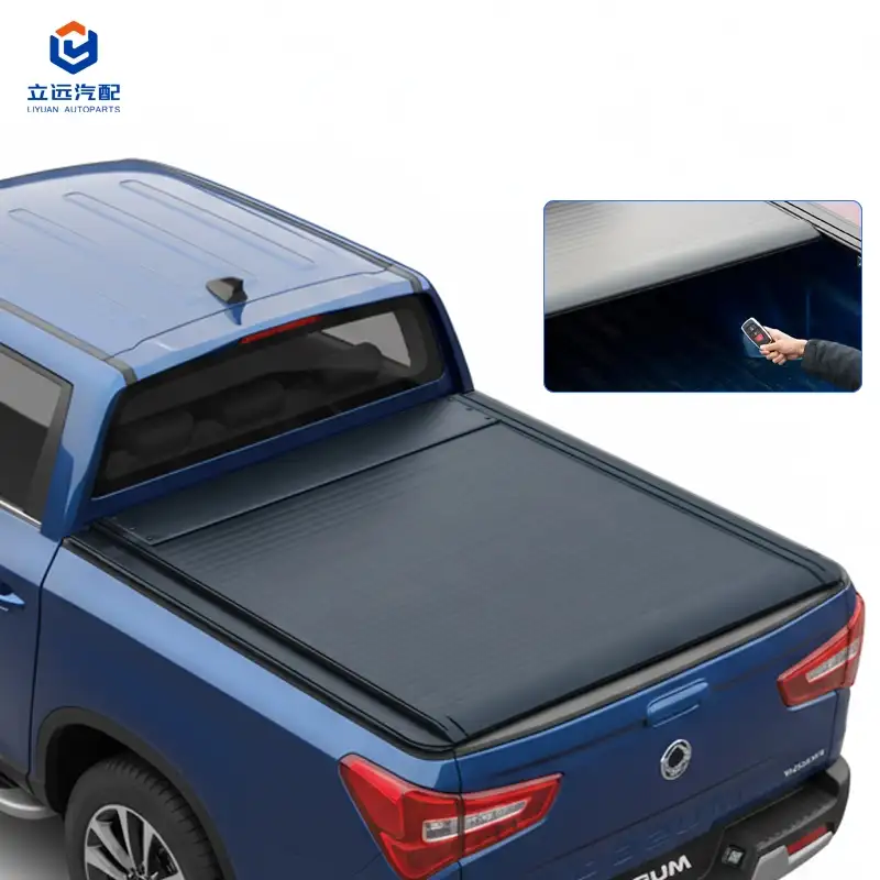 Ssangyong için Elektrikli Sert Alüminyum Geri Çekilebilir Tonneau Kapağı
