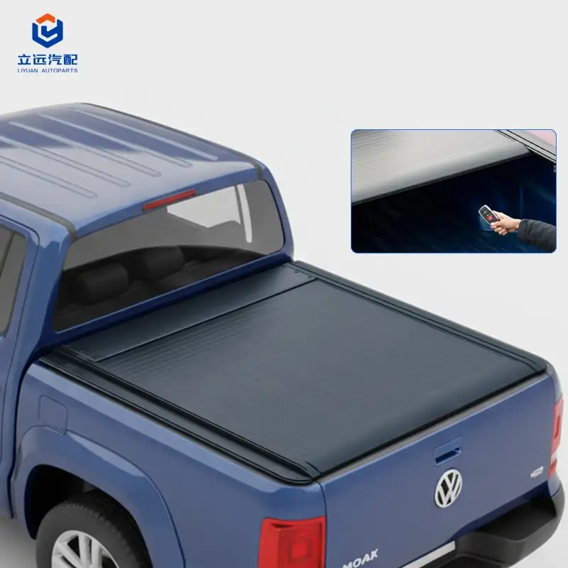 Volkswagen için Elektrikli Sert Alüminyum Geri Çekilebilir Tonneau Kapağı
