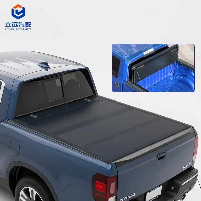 Honda için Düşük Profilli Sert Dört Katlı Tonneau Kapağı
