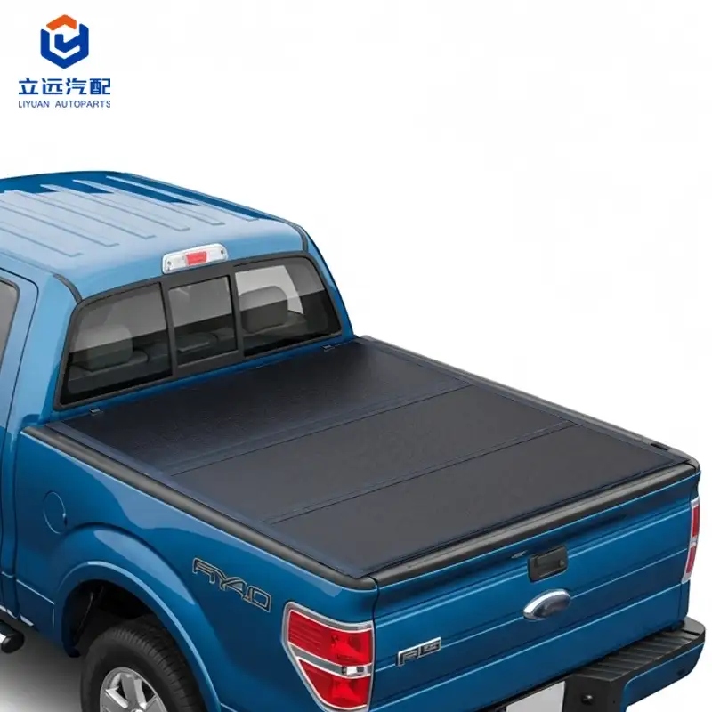 Ford için Düşük Profilli Sert Üç Katlı Tonneau Kapağı