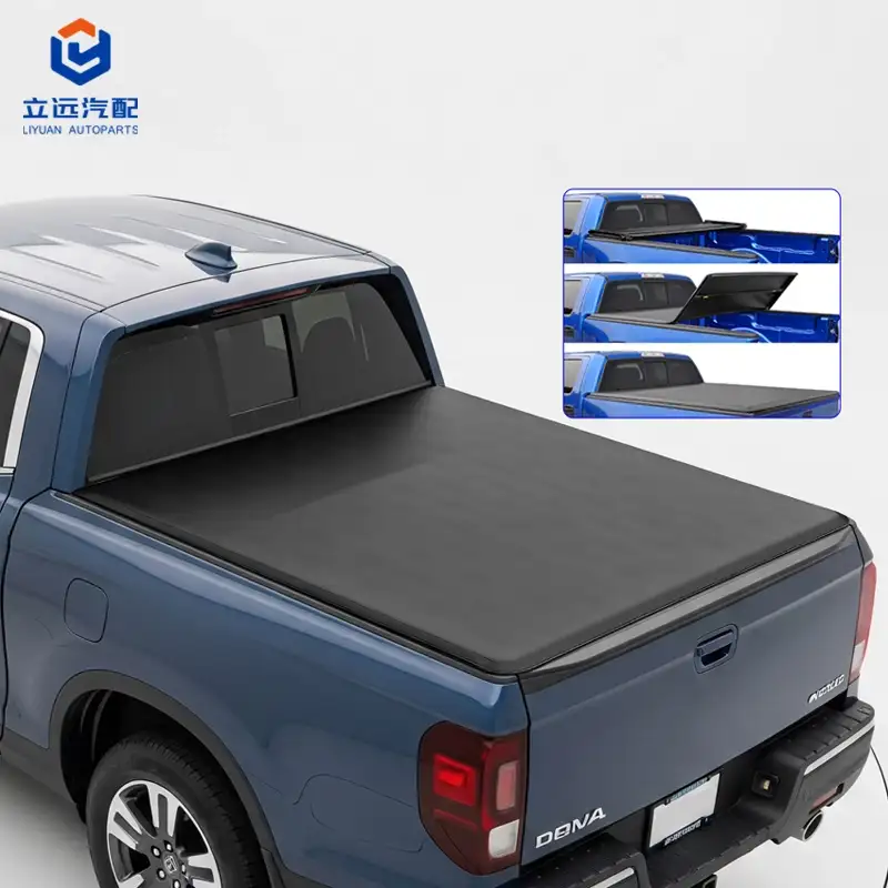 Honda Jeep için Yumuşak Vinil Üç Katlı Tonneau Kapağı